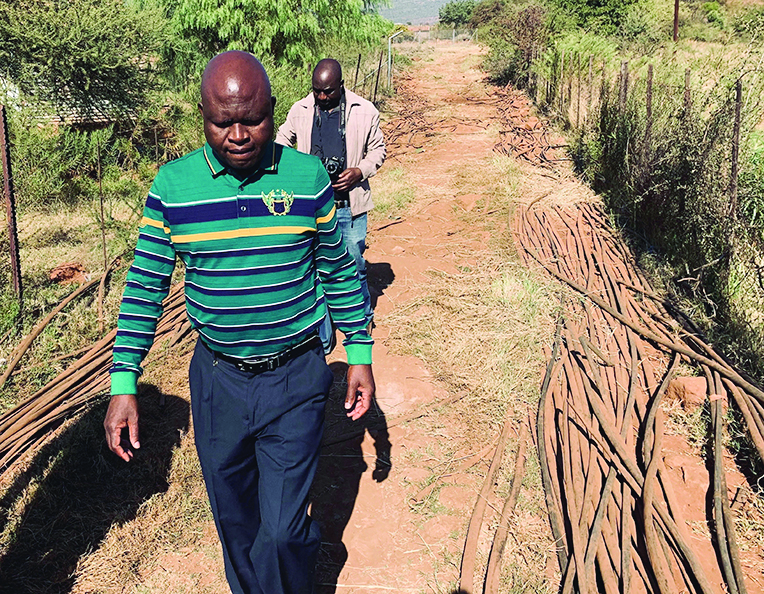 Illegal connections of water threaten service delivery
