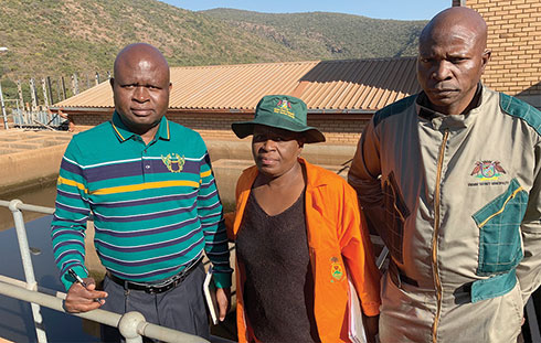 Executive mayor visits Mutshedzi water project