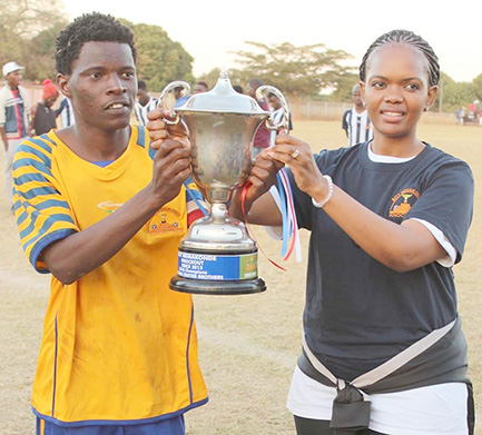 Floating trophy for Tshiphongo