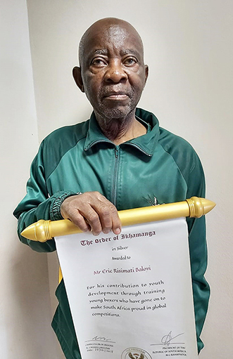 National honour motivates veteran trainer to do better