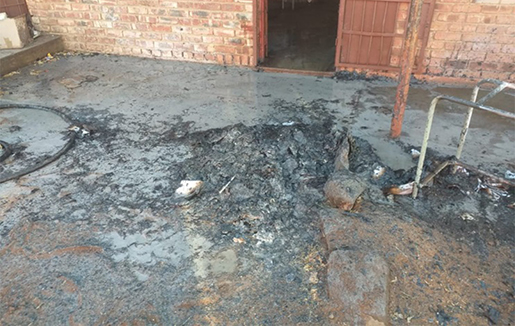 Fire at Muvhavha Secondary School