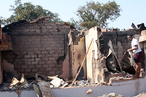 Allegations of ritual murders - Chief’s house set alight