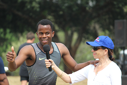 Fun day with rising star Para-athlete Ntando Mahlangu