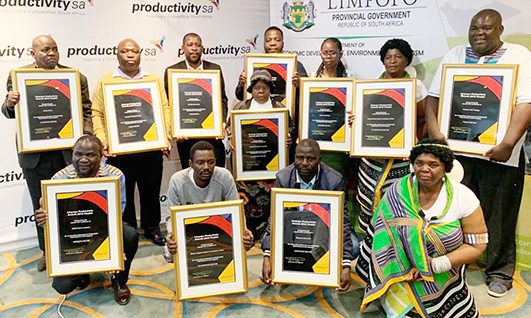 Productivity South Africa awards held in Thohoyandou
