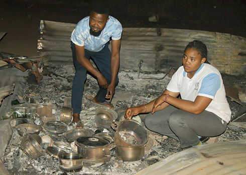 Magau pupil's shack reduced to ashes