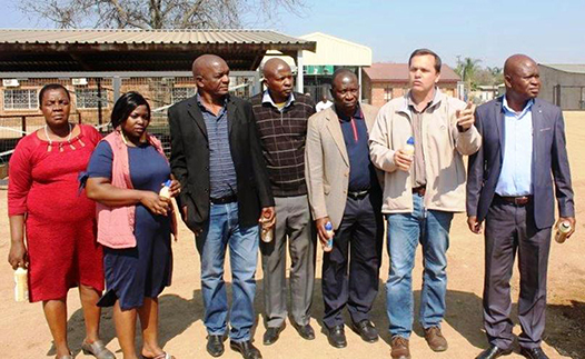 Nenguda visits Limpopo Dairy