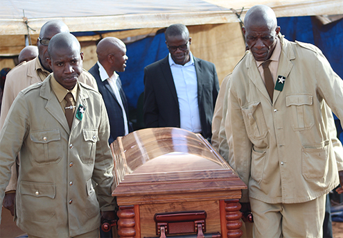Taxi boss laid to rest