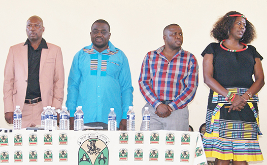 Municipal stakeholder meeting at Madimbo