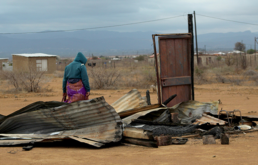 Two toddlers die in shack fire