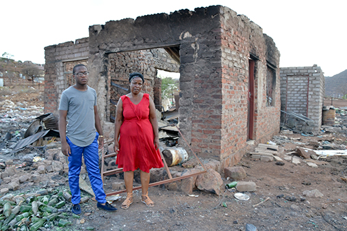 House of business woman in Matanda destroyed in fire