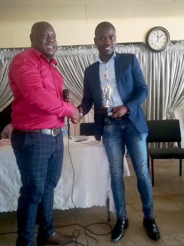 Referee gets recognition from local community