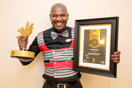 National award for Sydney Mikosi