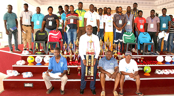 Fabulous prizes in Vhanasi Soccer Tournament
