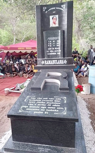 Precious Ramabulana laid to rest