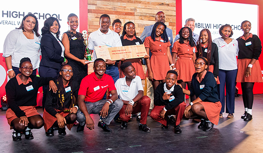 Mbilwi the winner of recycling programme