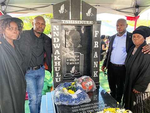 Frank Tshisikule laid to rest