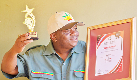 Ras Willie receives local recognition