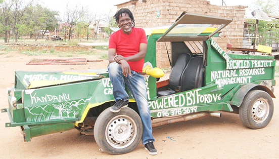 Home-made car for self-taught “engineer”