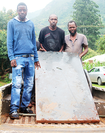 Outrage as tombstones disappear