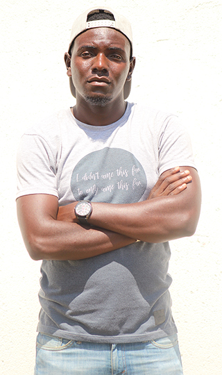 Mudau uses words to inspire and motivate