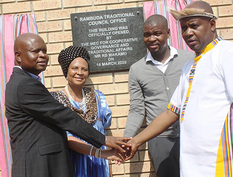 Rammbuda Tribal Council offices officially opened
