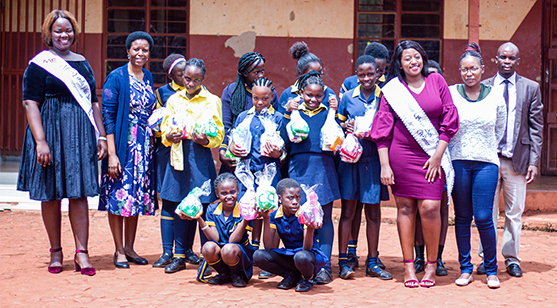 Young woman beautifies young lives