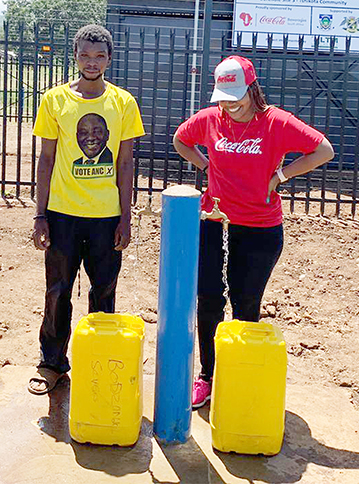 Coca Cola steps in to help with water woes