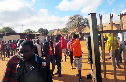 Musina refugees moved to show grounds