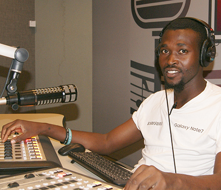 Soccer player now a sports presenter