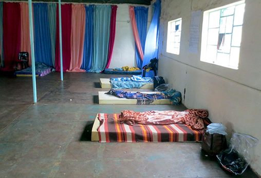 Shelter a temporary relief for town's homeless