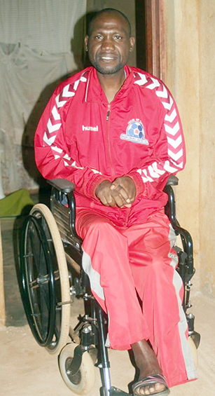 Former professional star is disabled