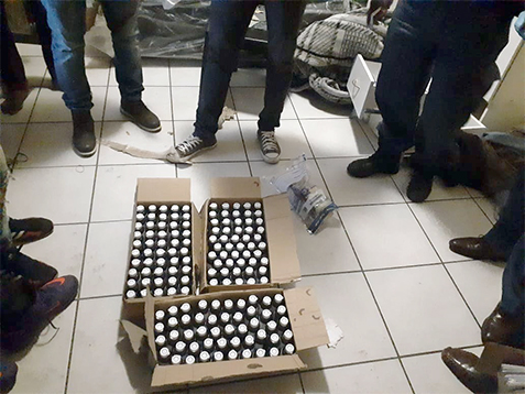 Five in court for unregistered medicine and money laundering