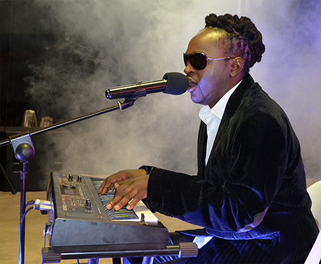 Blind music producer aims to be the best