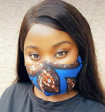Elewani sews masks to help fight Covid-19