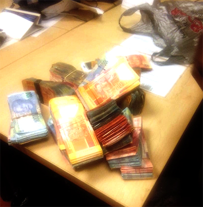 Suspect apprehended for money laundering