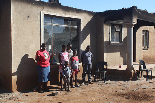 Family devastated after house catches fire