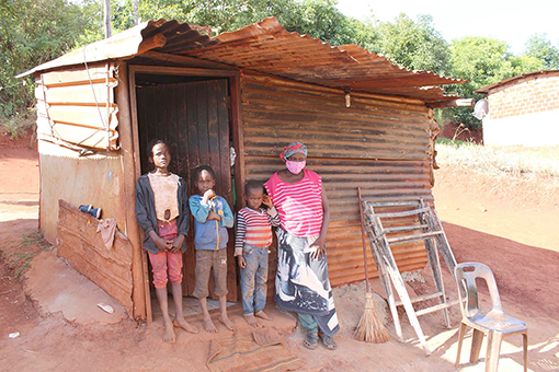 A new house for Mudzweda family