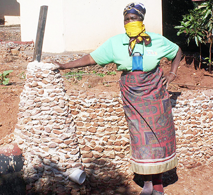 “Vho-cement” makes houses beautiful to stay healthy