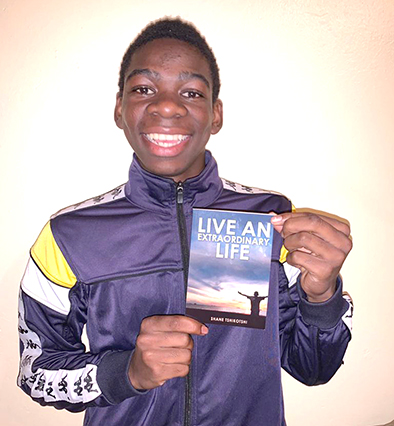 Young author enters the literary world