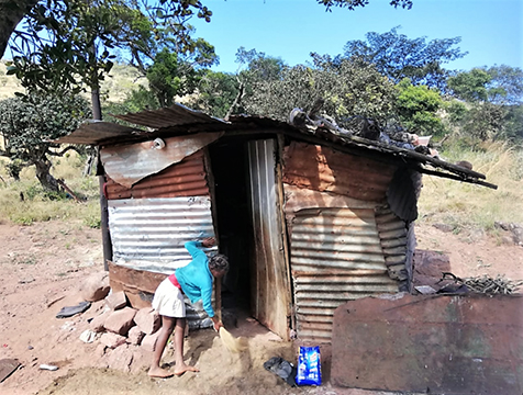 Musundwa and her children need a house