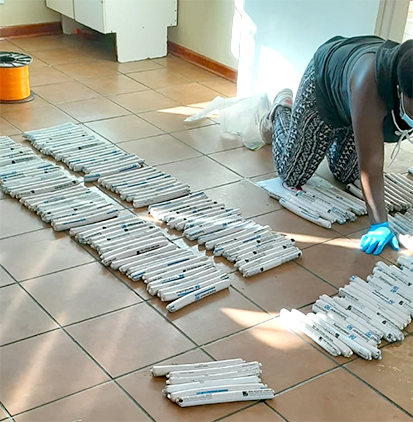 Suspect nabbed for smuggling explosives in funeral vehicle