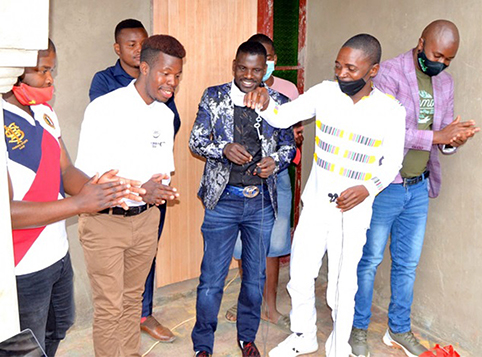 Young comedian gets brand new house