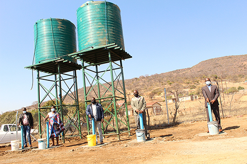 Borehole for a thirsty community
