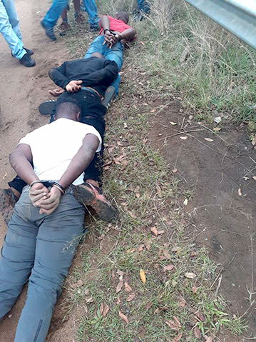 Police arrest three suspected armed robbers