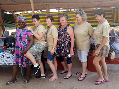 Julia’s road stall at Masisi an international hit