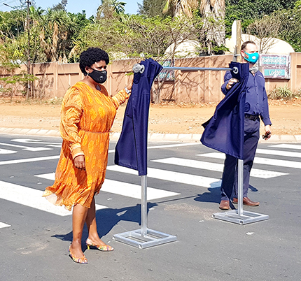 Joy as refurbished Harper Road is officially re-opened