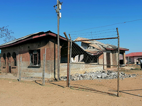 Family left homeless after house goes up in flames