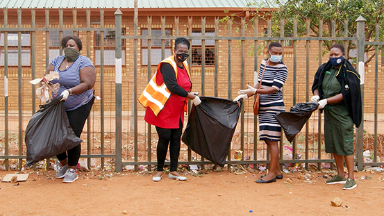 “Let's set an example and combat illegal dumping”