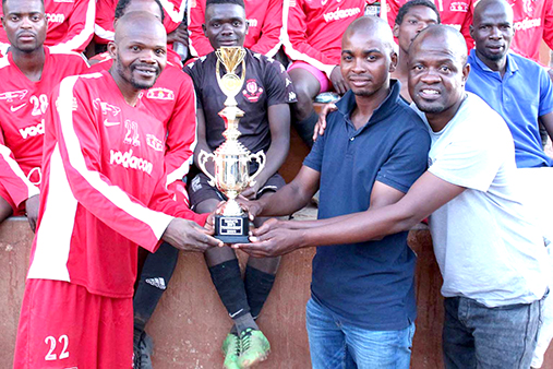 Berea FC lift the Mafanya Tournament trophy