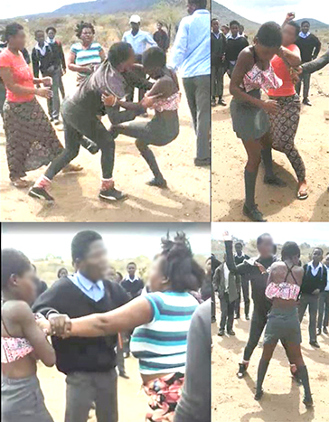 Cheers as “mothers” attack 16-year-old girl